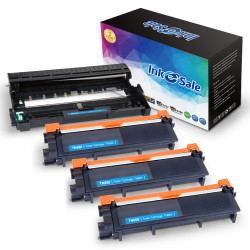 INK E-SALE High Yield Combo Set for DR630 Drum Unit and TN660 TN630 Toner Cartridge (1 Drum, 3 Toner